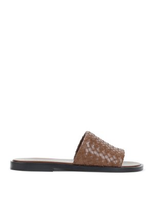 BOTTEGA VENETA: Zapatos chinelas - Chinelas - Beis