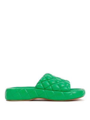 BOTTEGA VENETA: sandals - Padded Leather Sandals