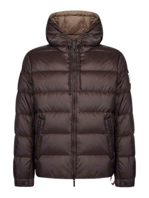 AFTER LABEL: padded jackets - Cocoa Brown Verbier Puffer Jacket