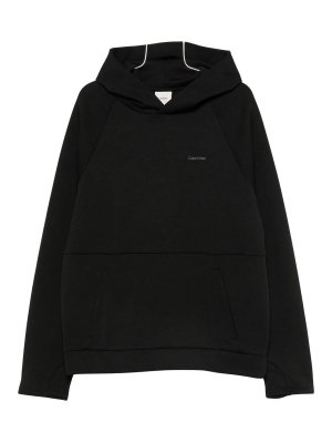 CALVIN KLEIN: Felpe e maglie - Felpa nera con logo