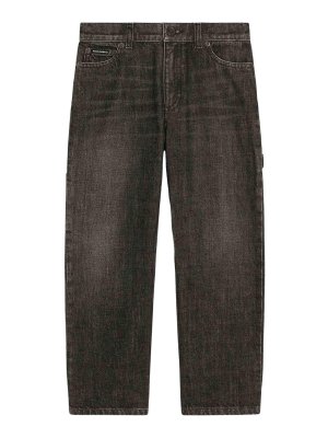 Dolce & Gabbana Jr: casual trousers - Kids' Grey Trousers