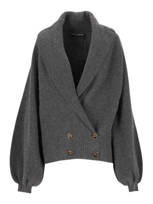DOLCE & GABBANA: Cardigans - Cardigan - Schwarz