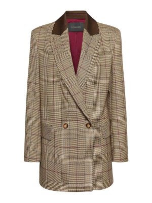 ELENA MIRO`: Vestes de costume - Blazer - Beige