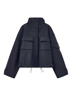 GIORGIO ARMANI: giacche casual - Giacca Caban in cashmere oversize
