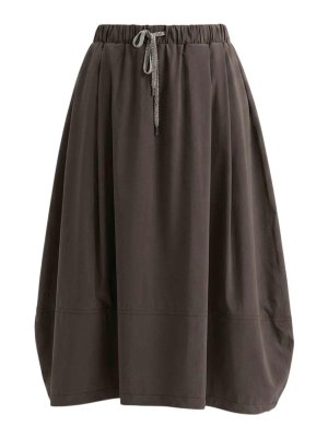 GRAN SASSO: Knee length skirts & Midi - Nylon Balloon Skirt