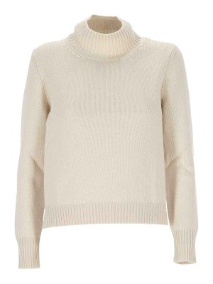 GRAN SASSO: Rollkragenpullover  und Polo-Ausschnitt - Rollkragenpullover - Beige