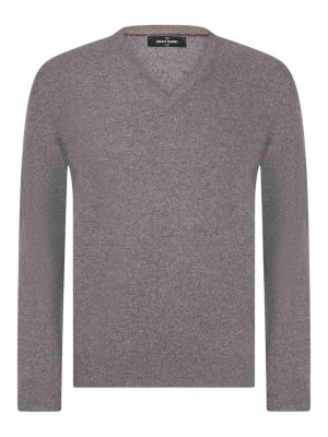 GRAN SASSO: v necks - Cashmere V-Neck Jumper