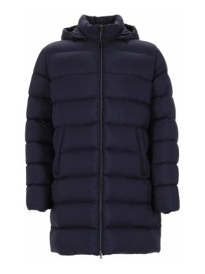HERNO: long coats - Hooded Puffer Coat