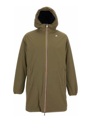 K-WAY: padded jackets - Green Jacob ST Warm Double Puffer Jacket