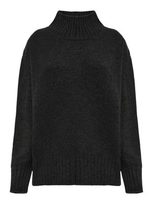 MALO: Rollkragenpullover  und Polo-Ausschnitt - Rollkragenpullover - Schwarz