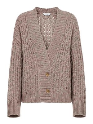 MALO: Cardigans - Cardigan - Braun
