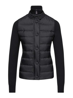 MONCLER: Cardigans - Cardigan - Schwarz