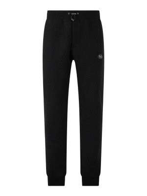 PHILIPP PLEIN: Pantalons de survêtement  - Pantalons De Sport - Noir