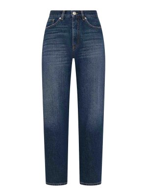 SEVENTY: straight leg jeans - Carrot-Fit Rigid Denim Jeans