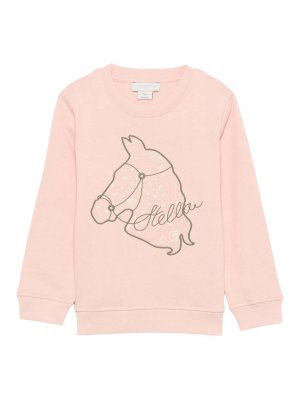 Stella McCartney Kids: スウェット＆セーター - スウェットシャツ/セーター - ピンク