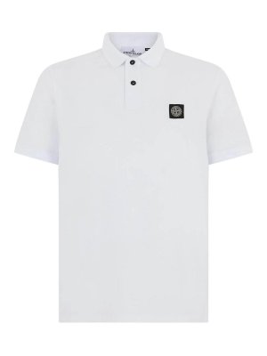 STONE ISLAND: polo shirts - Logo Polo Shirt