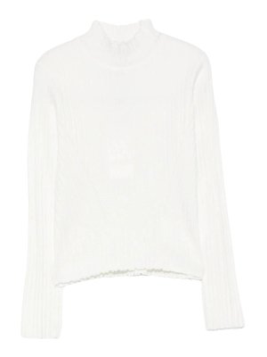 TWINSET: Turtlenecks & Polo necks - Kids' Lettuce-Edge High-Neck Jumper