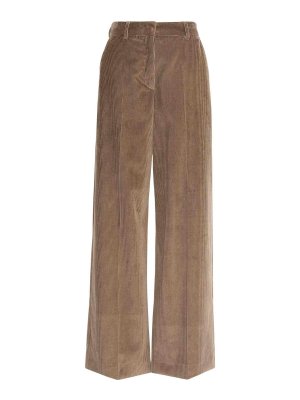 WEEKEND MAX MARA: casual trousers - Walnut Brown Tania Trousers