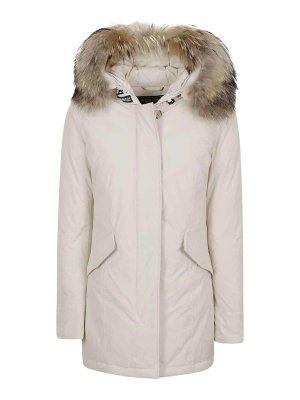 WOOLRICH: Parkas - Parka - Crème