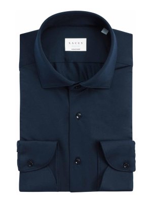 XACUS: shirts - Slim-Fit Stretch Cutaway-Collar Shirt