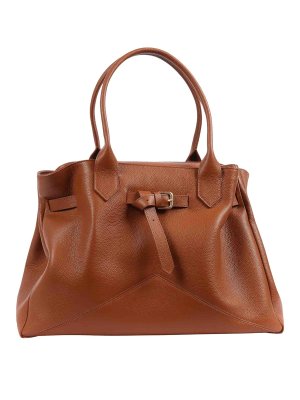 BALLANTYNE: totes bags - Tan Kate L Handbag