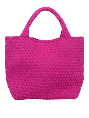 ENAVANT: totes bags - Fuchsia Roma Handbag