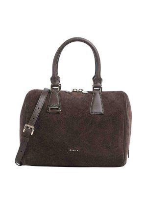 FURLA: totes bags - Chocolate Tones Olivia M Handbag