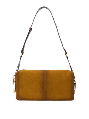 Pinko: cross body bags - Mustard Yellow Classic 24 Crossbody Bag