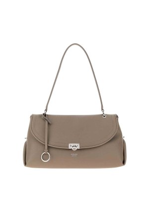 SALVATORE FERRAGAMO: totes bags - Calfskin Logo Handbag