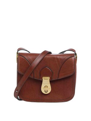 THE BRIDGE: cross body bags - Brown Crossbody Bag
