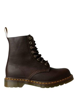DR. MARTENS: stivali - Stivali stringati Pascal 1460 marroni