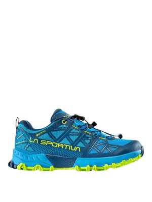 LA SPORTIVA: trainers - Kids' Blue Bushido II JR GTX Trail Shoes