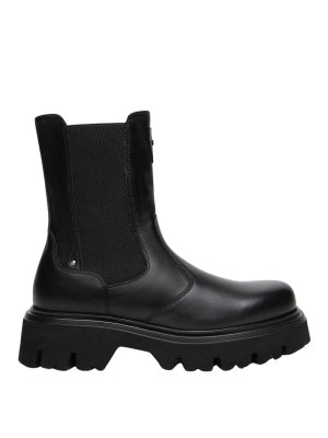 NEROGIARDINI: Bottines - Bottines - Noir