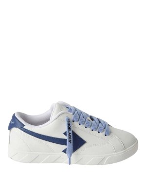 OFF-WHITE: trainers - Kids' End Of Play Leather Sneakers