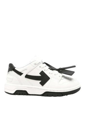 OFF-WHITE: trainers - Kids' White Out Of Office Sneakers