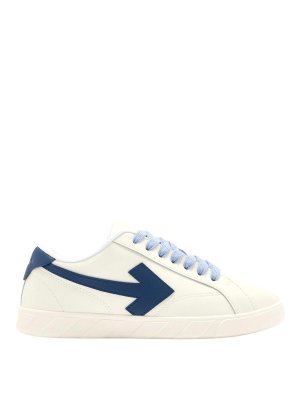 OFF-WHITE: trainers - Kids' Arrows Leather Sneakers