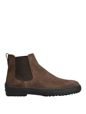 TOD'S: Bottines - Bottines - Marron