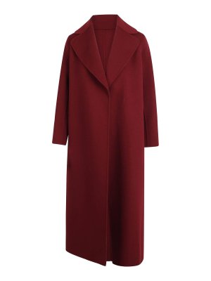 S MAX MARA: Lange Mäntel - Langer Mantel - Rot