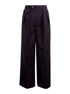 ISSEY MIYAKE: Pantalons casual - Pantalons Décontractés - Noir