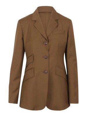 Max Mara: ブレザー - ブレザー - 緑