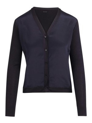 Max Mara: カーディガン - カーディガン - ブルー
