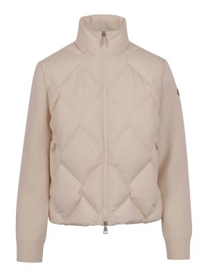 MONCLER: Cárdigans - Cárdigan - Blanco