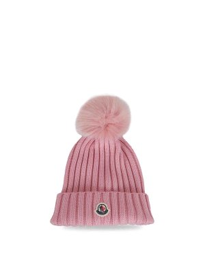 MONCLER: Sombreros - Sombrero - Rosado