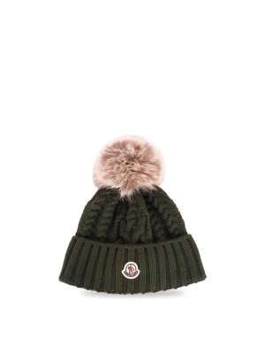MONCLER: Sombreros - Sombrero - Verde