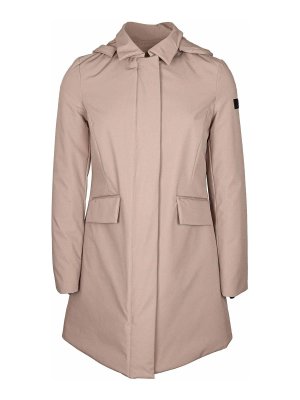 PEUTEREY: parka - Parka Telia Ta 02 In Nylon Beige