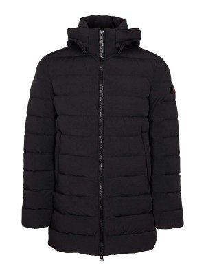 PEUTEREY: padded jackets - Nigel Down Jacket In Black Nylon