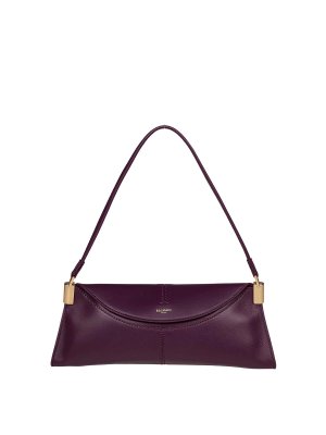 Balmain: totes bags - Balmain Bag 64-83 Small Color Merlot
