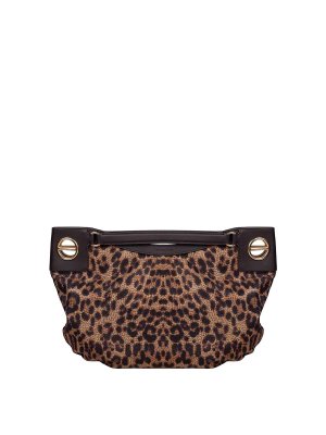 Borbonese: Clutches - Clutch - Braun
