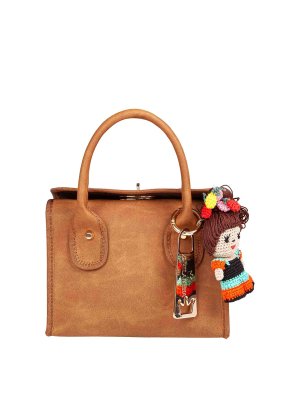 LA MILANESA: Handtaschen - Shopper - Braun