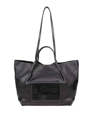 LANVIN: Handtaschen - Shopper - Schwarz